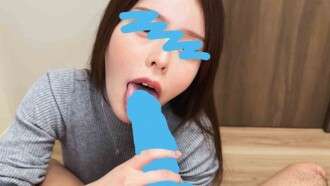 FC2-PPV-4714003 Too lewd Hyottoko vacuum blowjob and semen drinking [Blowjob No.60]